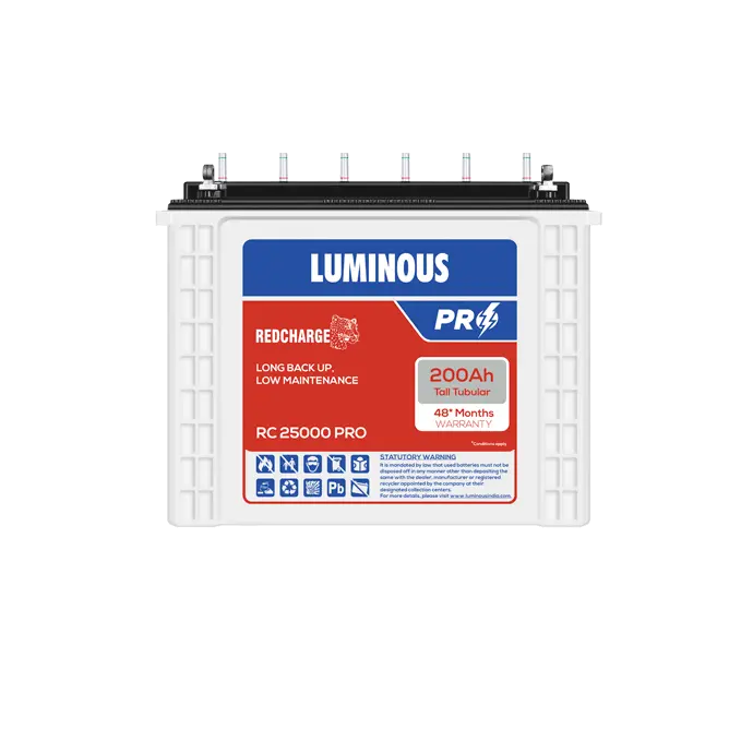 Luminous RC 25000 PRO 200Ah Battery 