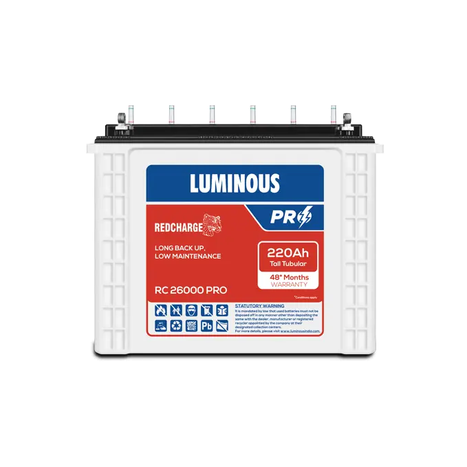 Luminous RC 26000 PRO 220Ah Battery 