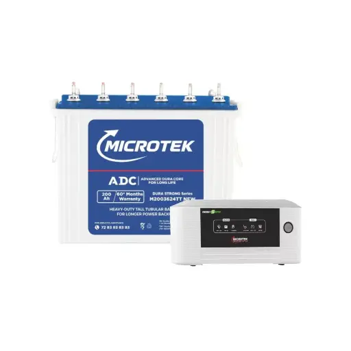 Microtek 200Ah Combo Inverter & Battery